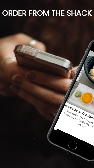 The Poke Shack Online iPhone screenshot 5 - Food & Drink app