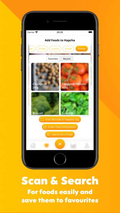 Hapcha - Healthy Nutri Coach Screenshot