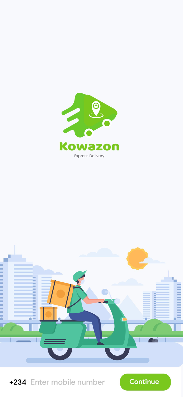Kowazon Ordering and Delivery