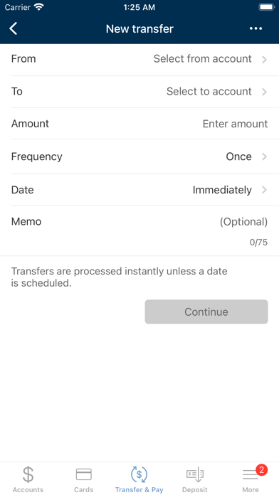 Mid Penn Bank Mobile Banking Screenshot
