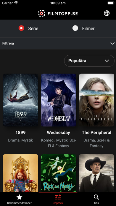 Filmtopp Screenshot