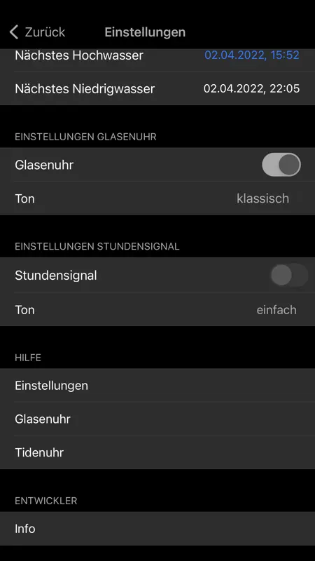 Glasenuhr screenshot 6 of 10
