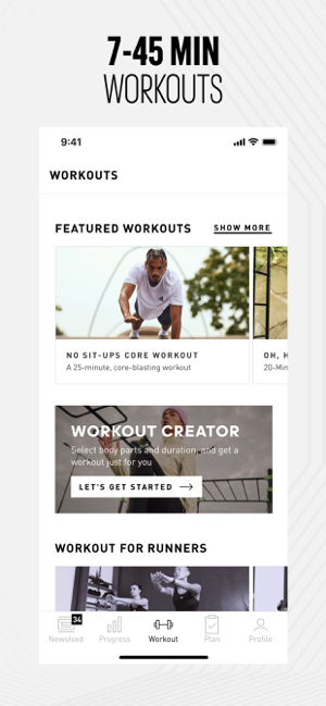 ‎adidas Training by Runtastic Screenshot