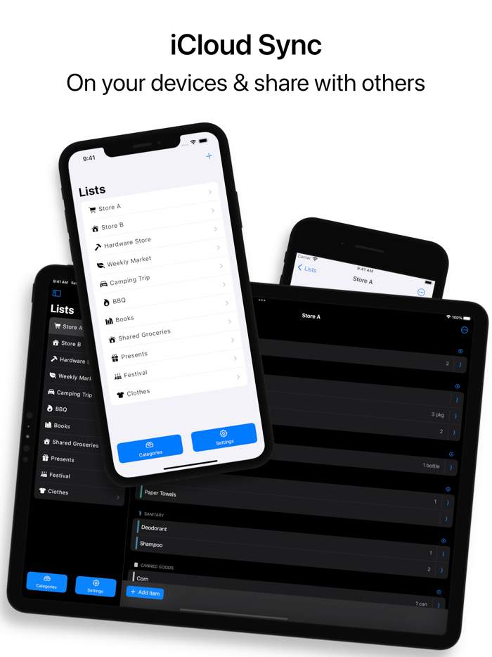 GetMe - Grocery Shopping List