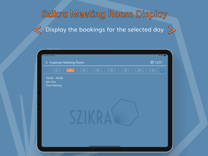 Szikra Meeting Room Display