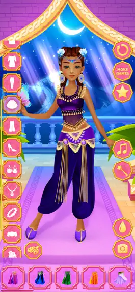 Game screenshot Arabian Princess Dress Up Game apk