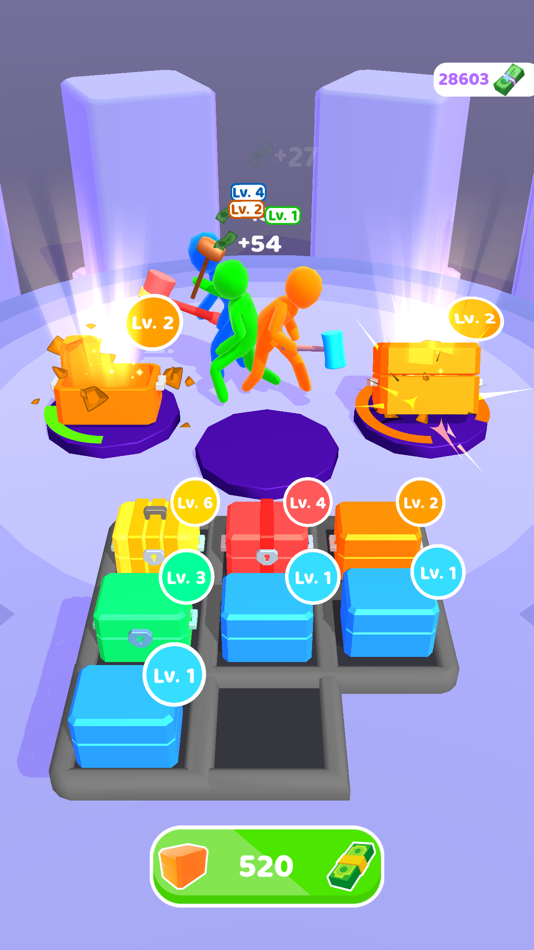 #8. Merge Chest (iOS) Podle: Marula Games OU