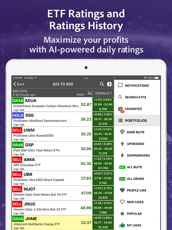 Screenshot #4 pour ETFon: ETF Scanner & Analyzer