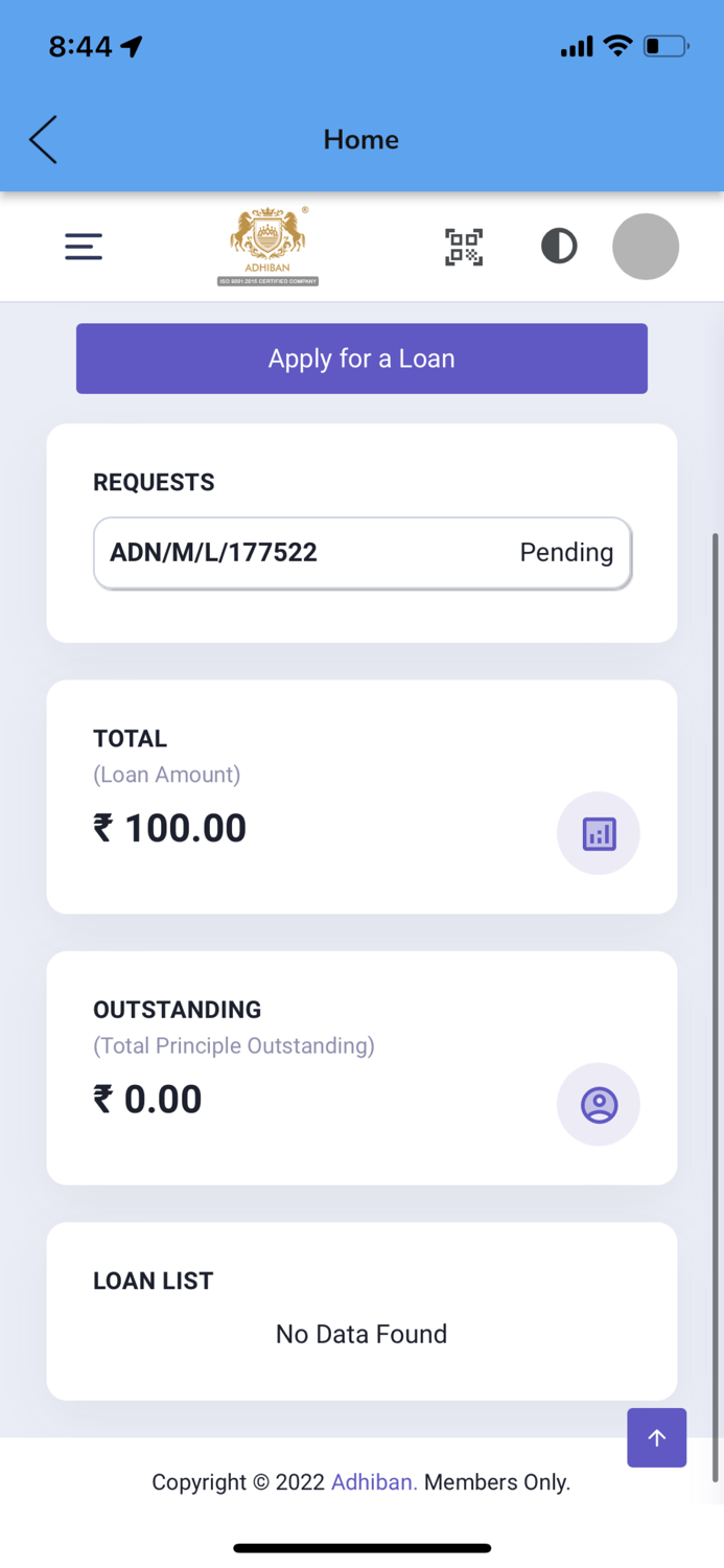 Adhiban - Mobile App