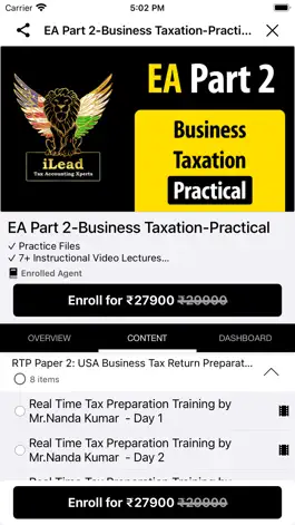 Game screenshot iLead Tax Academy apk