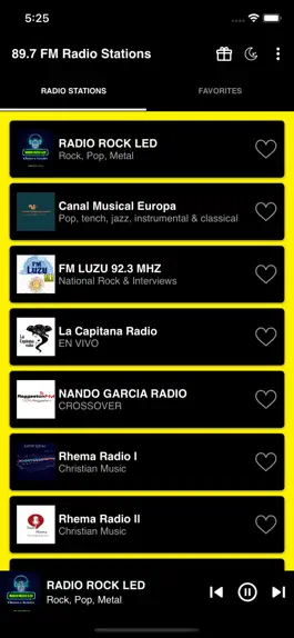 Game screenshot 89.7 FM Radio Stations mod apk
