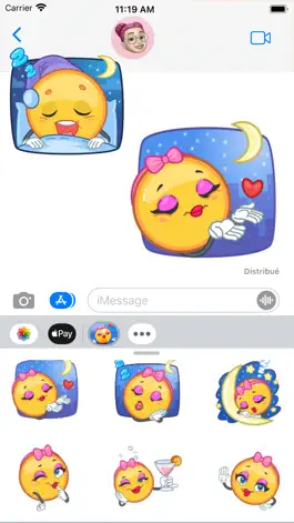 Game screenshot Miss Emoji - Animated Sticker hack