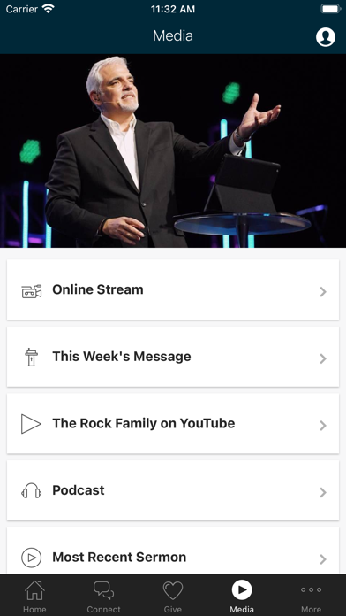 The Rock Family Worship Center Screenshot