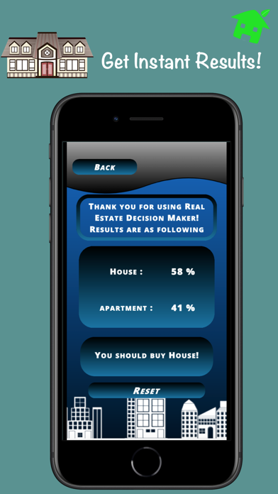 Real Estate Decision Maker Screenshot