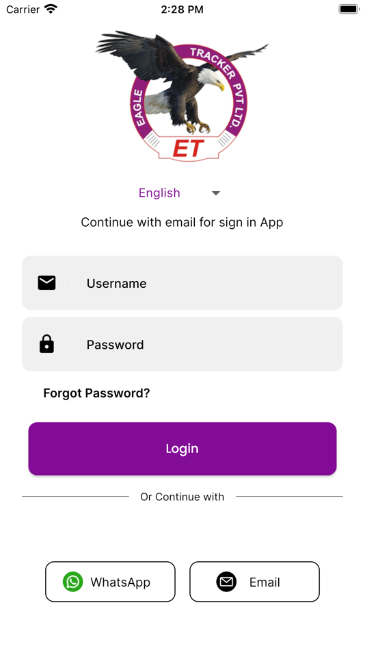 #6. Eagle Tracker (iOS) 由: Ali Gohar Maitlo