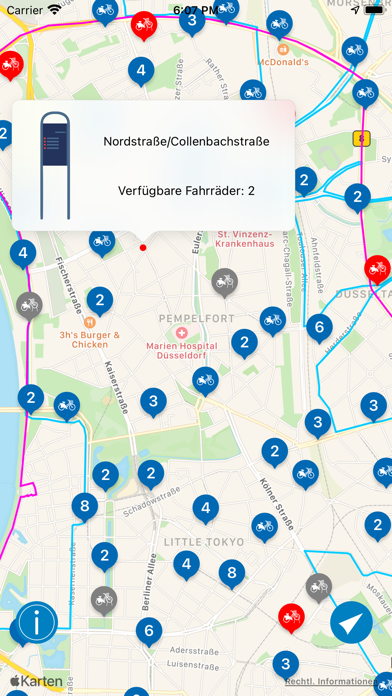 Düsseldorf Bike Screenshot