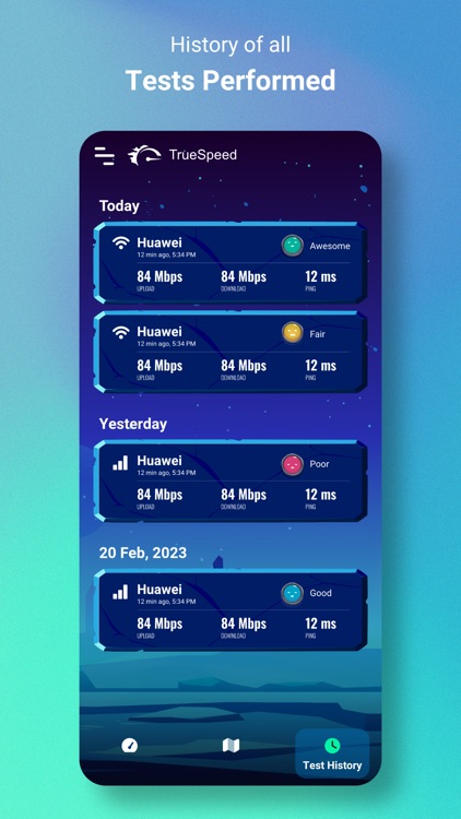 Truespeed 4G,5G,WiFi Speedtest screenshot-6