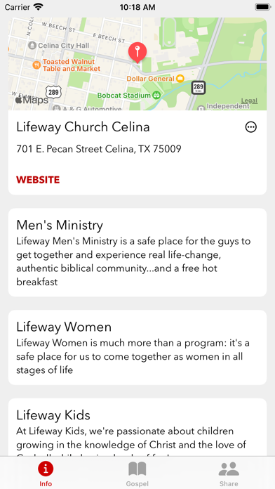 Gospel Tract Screenshot