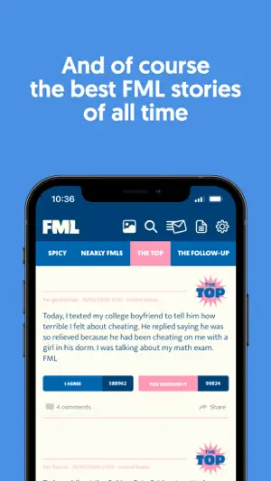 FML - FMyLife screenshot 4