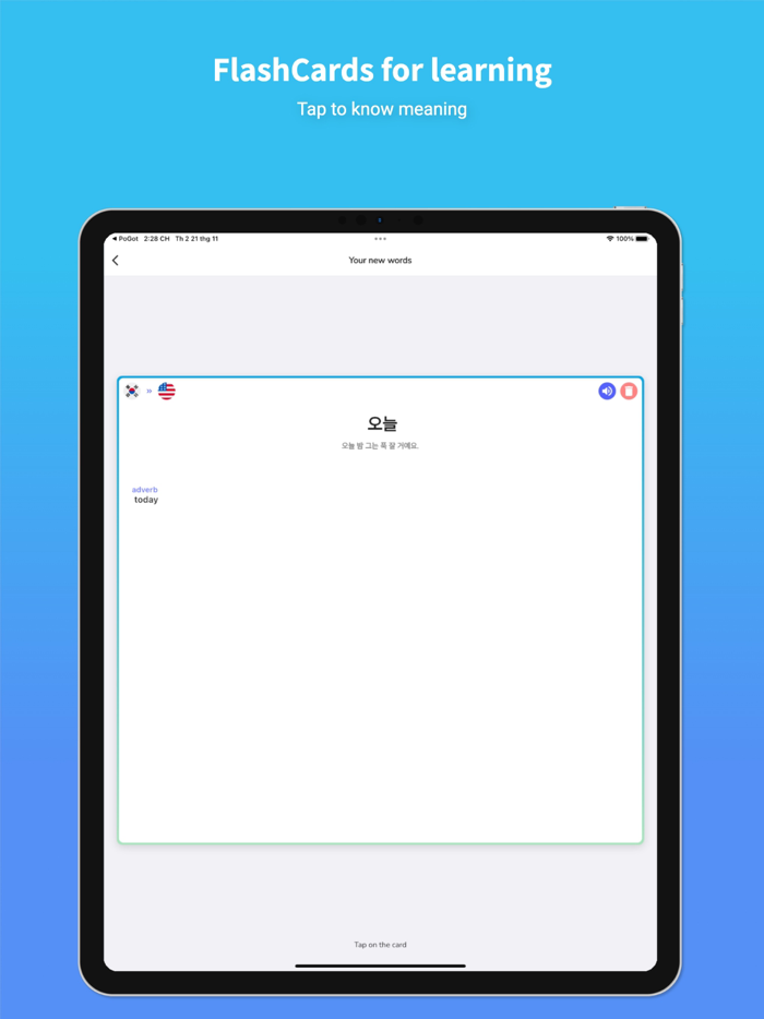 Korean Translator and Learn 
