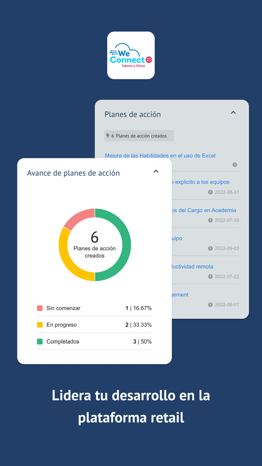 #2. WeConnect 2.0 Talento y Clima (iOS) Bởi: Rankmi Spa