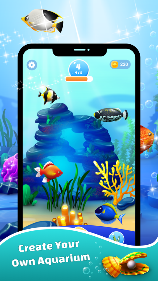 #2. Word Spelling Fish - Aquarium (iOS) 作者: ASTER PLAY