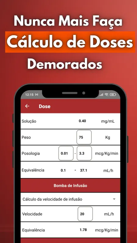 Drugs Infusion: Dose certa IV screenshot 1 of 9