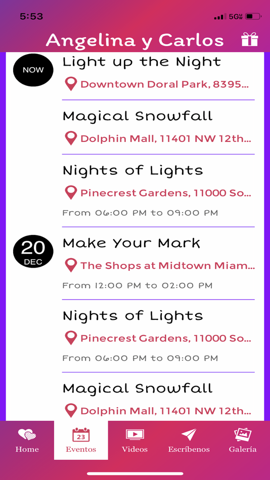 #3. Angelina y Carlos (iOS) 게시자: BLUE BIRD MEDIA & MARKETING SOLUTIONS, INC.