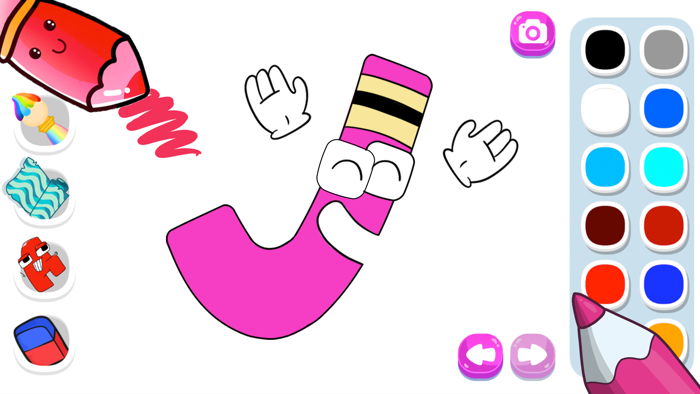 Coloring Book ALPHABET LORE