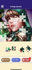 K-Pop Fan Art Puzzle screenshot #3 for iPhone