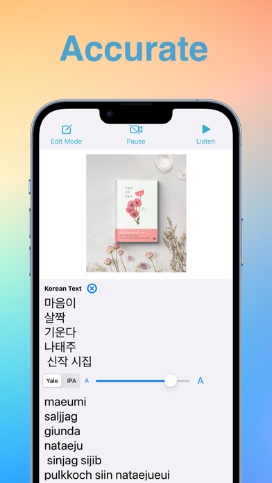 Pronounce in Korean Screenshot