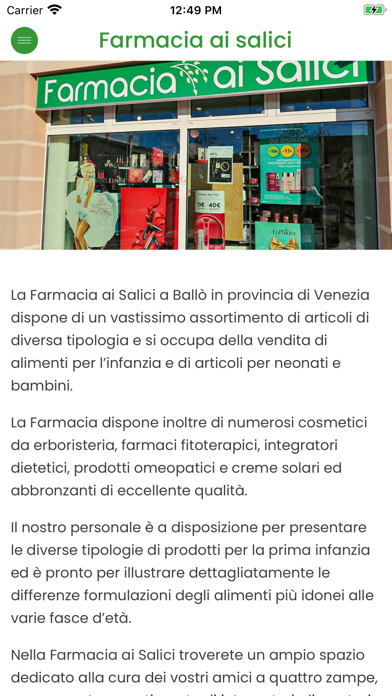 Farmacia ai Salici Screenshot