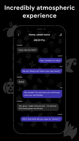 Game screenshot Crow scary chat stories apk