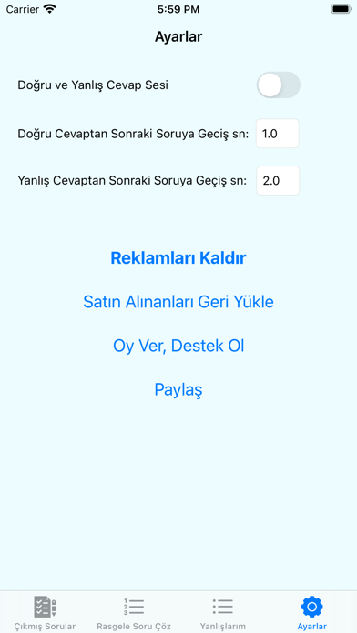 Ehliyet Sınavına Hazırlık Screenshot