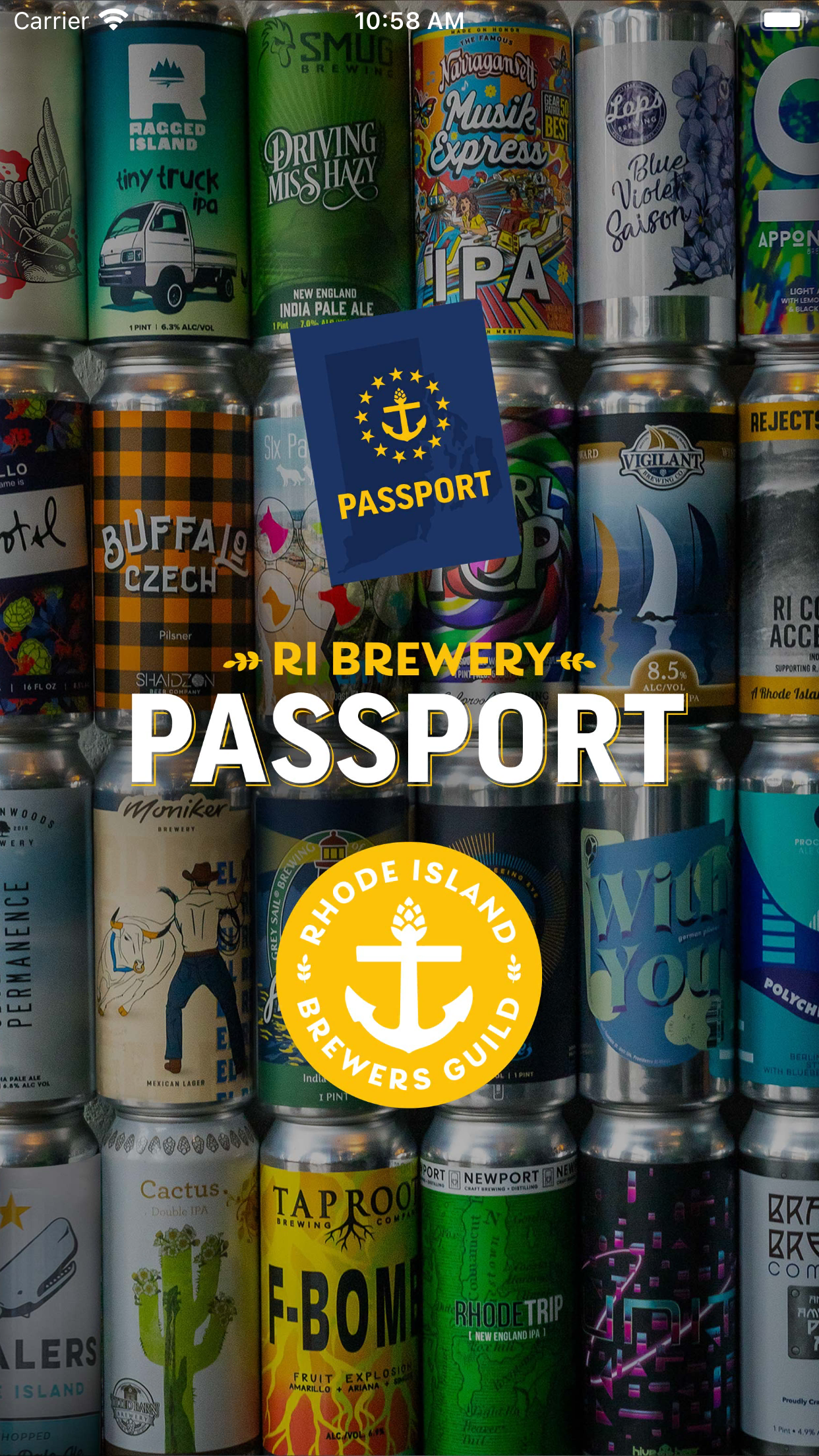 Rhode Island Brewery Passport