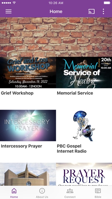 Progressive Baptist Church Laf Screenshot