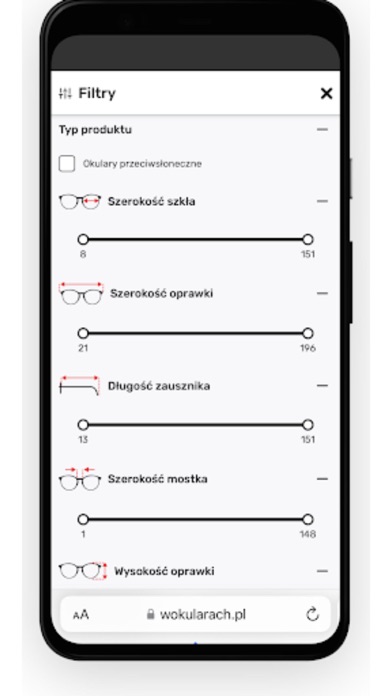 wOkularach.pl Screenshot