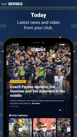 Game screenshot North QLD Cowboys mod apk