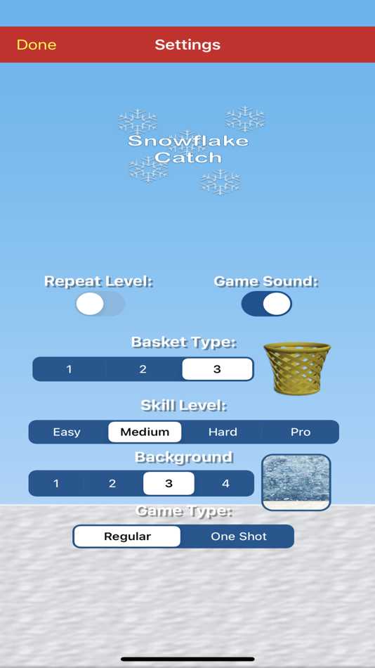 #5. Snowflake Catch (iOS) Podle: JS Digital Productions, Inc.