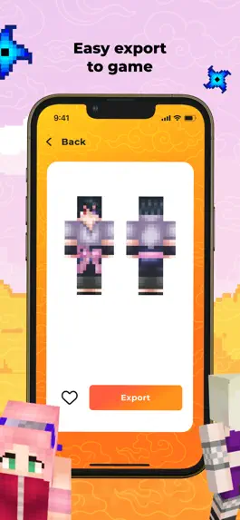 Game screenshot Ninja Skins For Minecraft apk