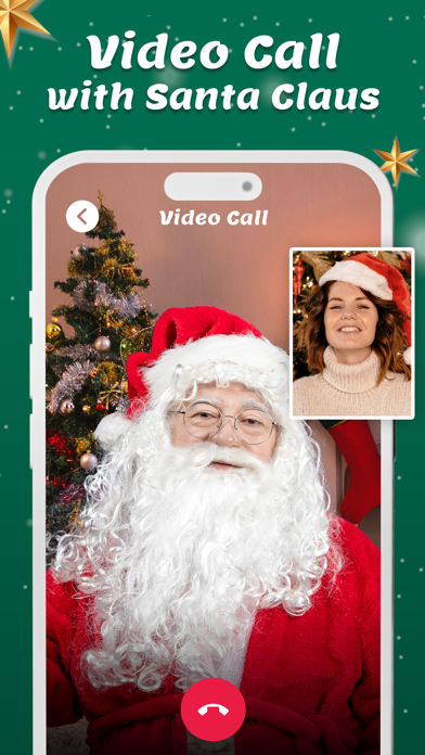 Santa Video Call - Audio Chatのおすすめ画像1