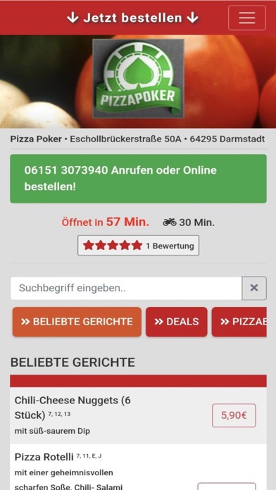 Pizza Poker - Darmstadt Screenshot