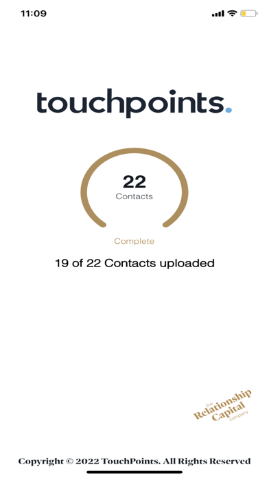 Touchpoints Pro Contacts Assi. Screenshot