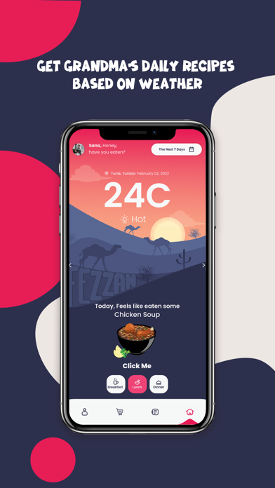 SEJ: Grandma Recipes & Weather Screenshot