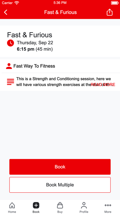 FAST WAY TO FITNESS Screenshot