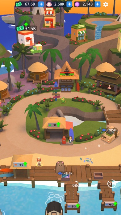 Idle Fishing Village Tycoon Screenshot