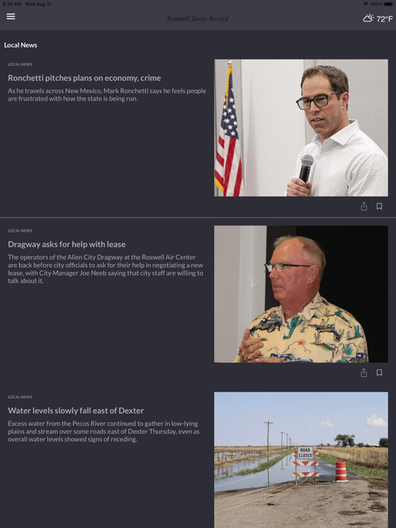 App screenshot