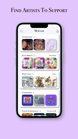 Game screenshot Mewzam: Sell Widgets of Art apk