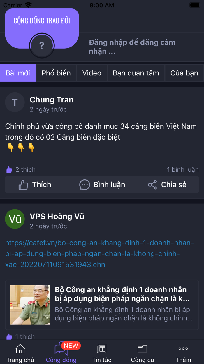 Fialda - Chứng khoán Bảng giá