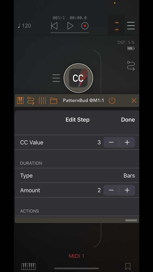 #2. PatternBud - MIDI CC Sequencer (iOS) By: Cem Olcay